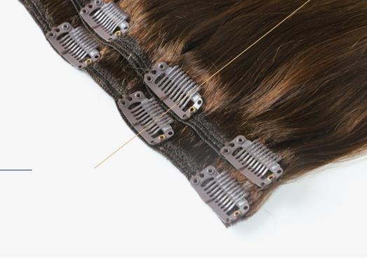 TRIPLE LAYERED CLIP IN HAIR